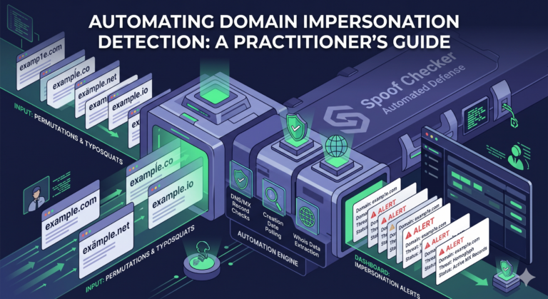 Automating Domain Impersonation Detection
